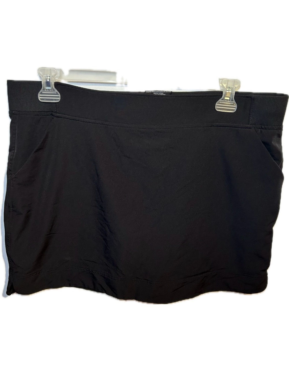 Black Women's Sport Mini Skirt